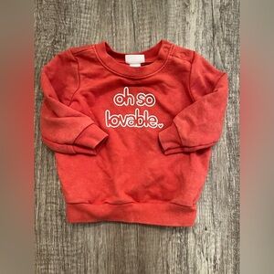 Cat & Jack Baby Girl Sweatshirt - Size 3-6 months